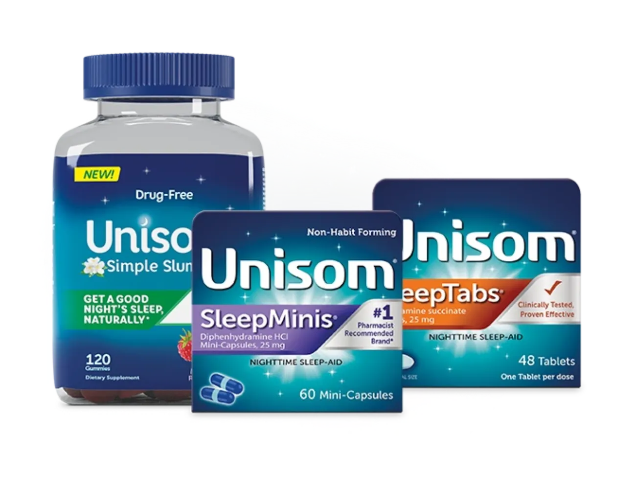 Unisom® Sleep-Aids & Melatonin Gummies | Settle in, it's ...