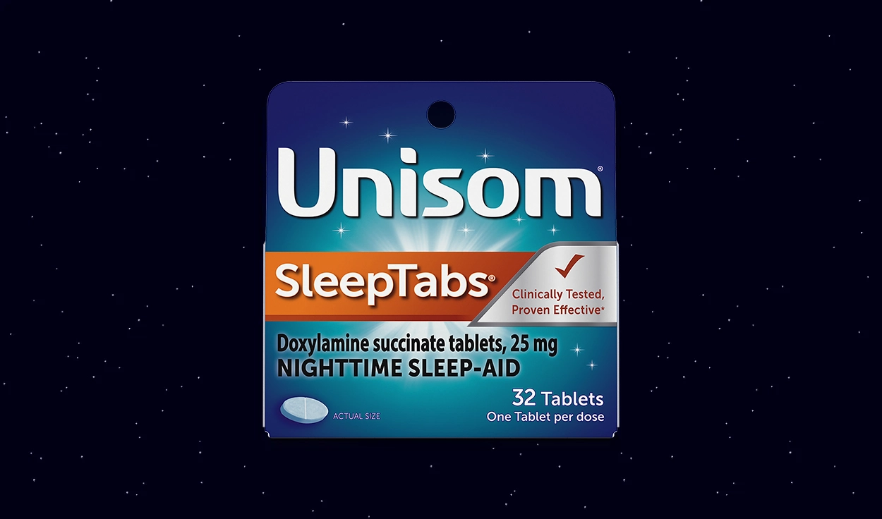 Unisom SleepTabs front of 32ct box